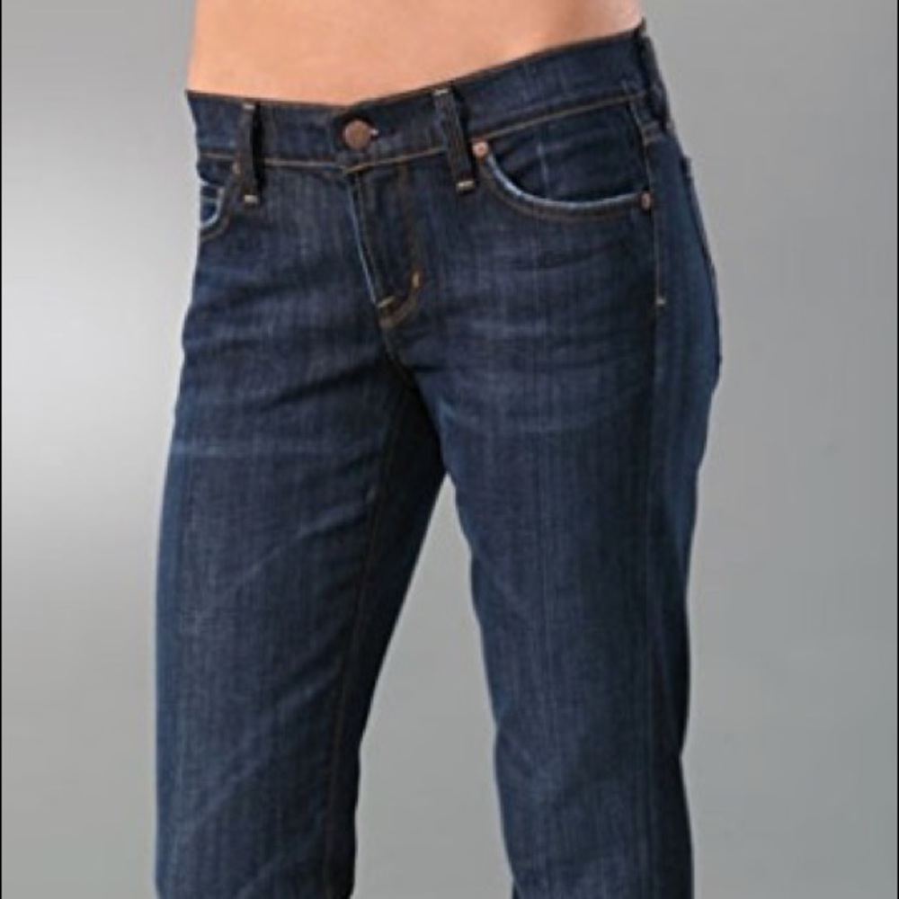 25 petite boot cut leg citizens of humanity jeans